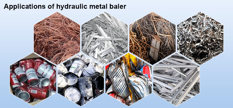 aluminum scrap baling machine hydraulisk skrotpressemaskine af aluminium