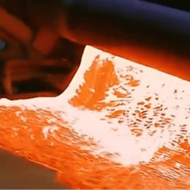 Quartz glass plate firing Cottura su lastra di vetro al quarzo