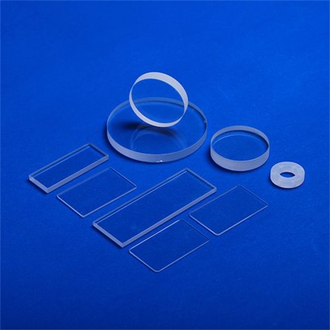 High transmittance solar light fixture quartz glass panel Quarzglasplatte mit hoher Lichtdurchlässigkeit für Solarleuchten
