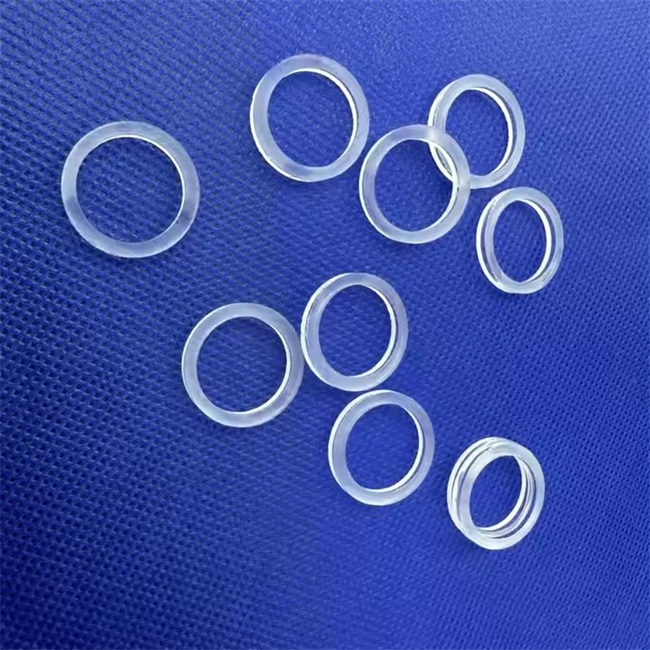 Diameter 5-800mm quartz flange ring Diameter 5-800 mm kwartsflensring