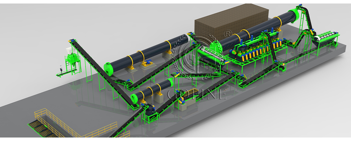 fertilizer production line kunsmis produksie lyn