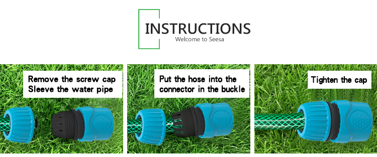 ABS Round Hose Tap Connectors ABS 圆形软管龙头连接器