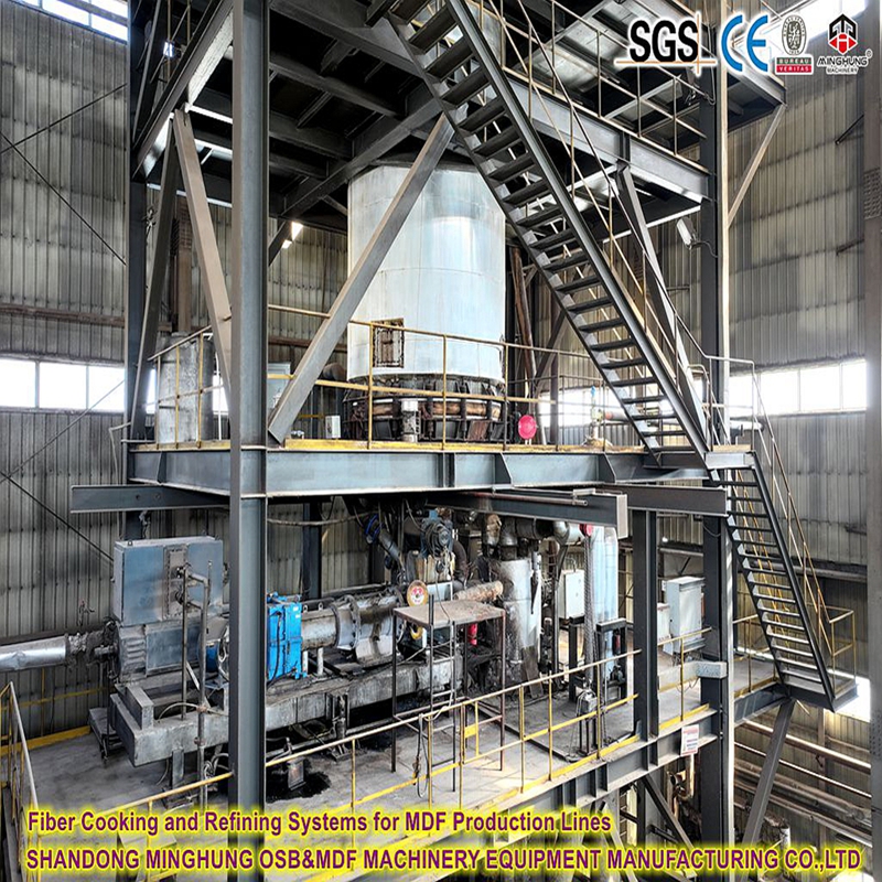 Fiber Cooking and Refining Systems Сістэмы варэння і рафінавання валакна для вытворчай лініі МДФ