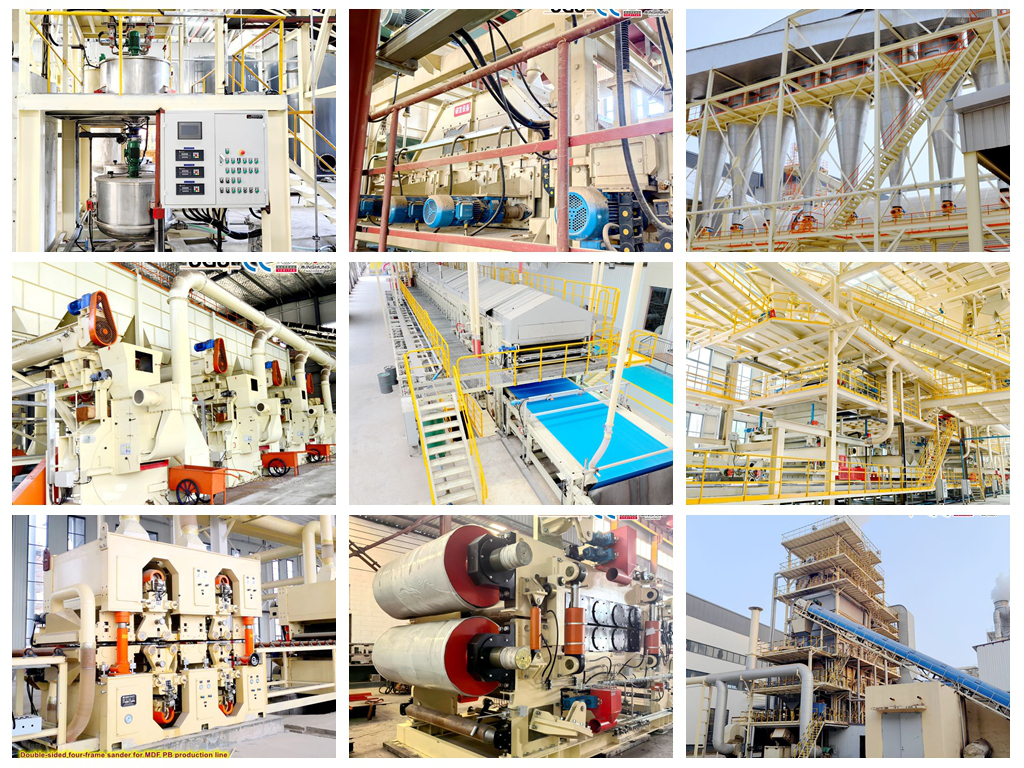 OSB production equipment.png Вытворчае абсталяванне MINGHUNG OSB.png