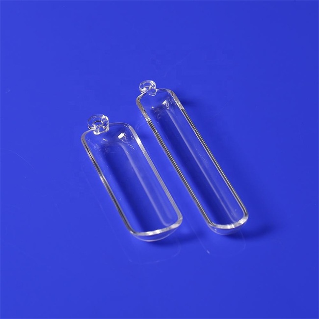 High-quality transparent quartz glass boat wholesaler Atacadista de barco de vidro de quartzo transparente de alta qualidade