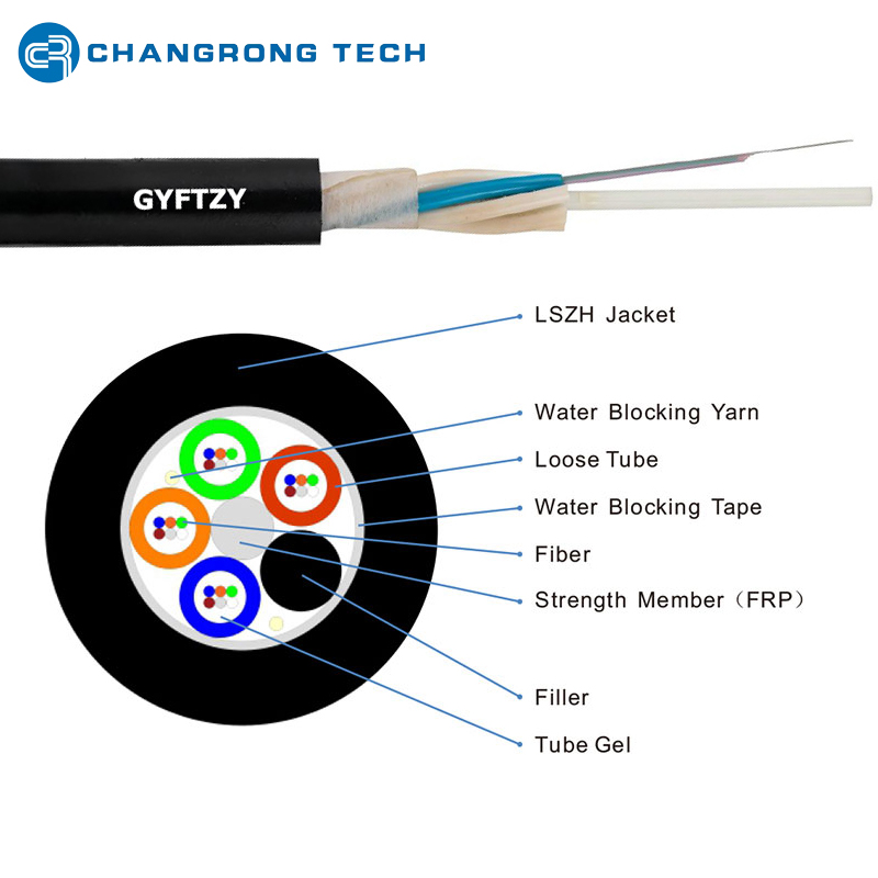 GYFTZY Fiber Cable Волоконно-оптический кабель GYFTZY