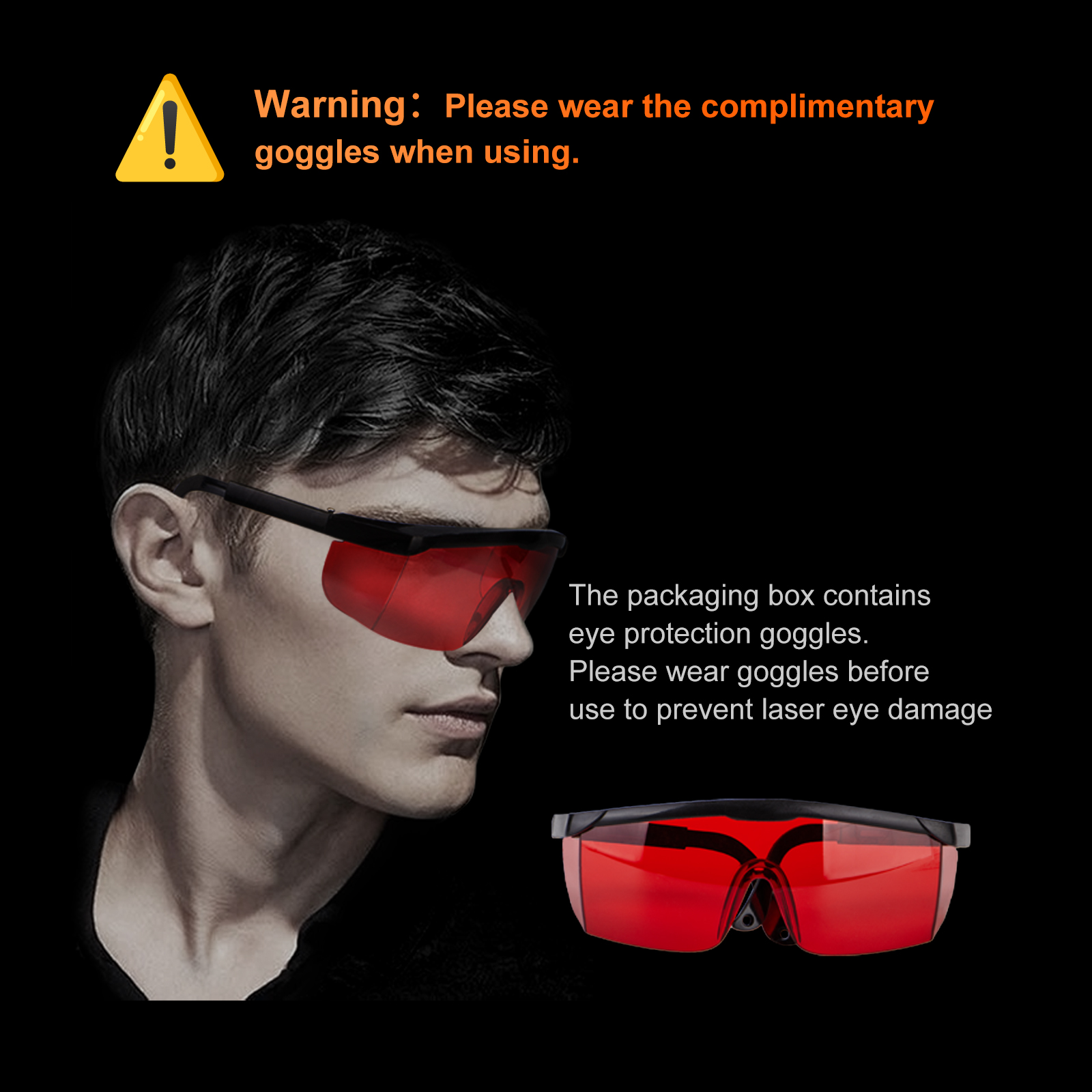 Green High Power Laser Pointer warning 綠色高功率激光筆警告