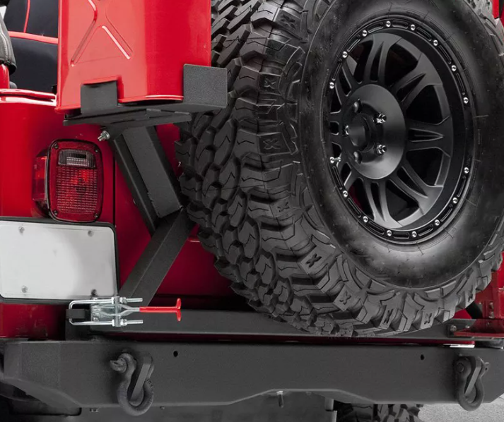 Adjustable Bolt-On Spare Tire Mount for Trailers 适用于拖车的可调节螺栓固定式备胎支架