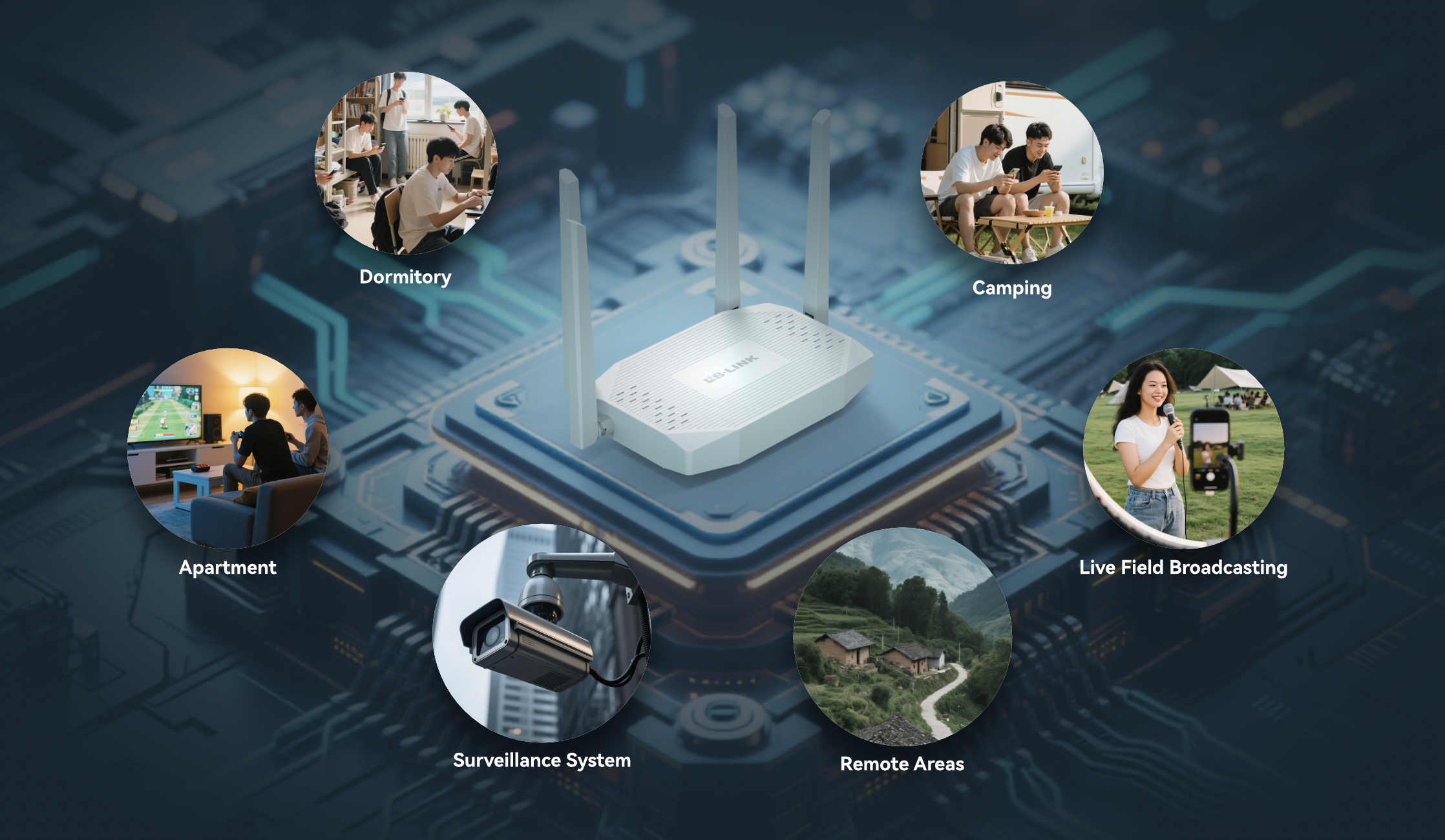 Cat6-4G-router-for-4K-streaming Router Cat6-4G do przesyłania strumieniowego 4K