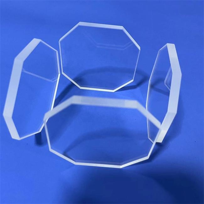 High temperature resistant processing quartz plate Plaque de quartz de traitement résistante aux hautes températures