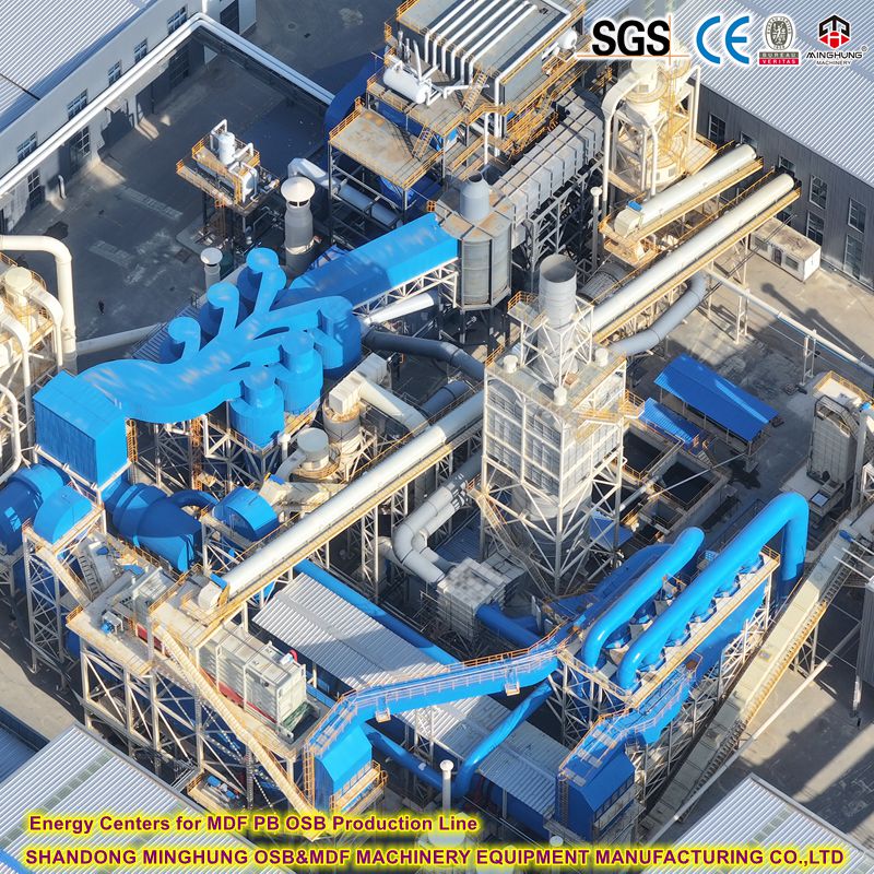 Energy Centers for MDF OSB Production Line مراكز الطاقة لخط إنتاج MDF OSB