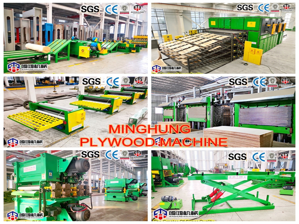 plywood equipment MINGHUNG-Sperrholzausrüstung