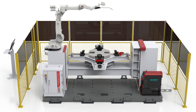 robot de soudage avec positionneur H