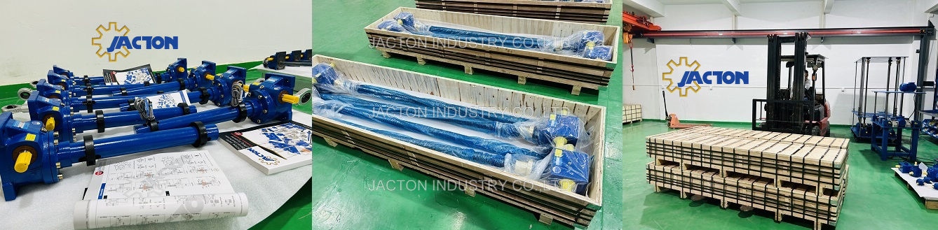 machine screw jack jt series packing imballaggio della serie jt del martinetto a macchina
