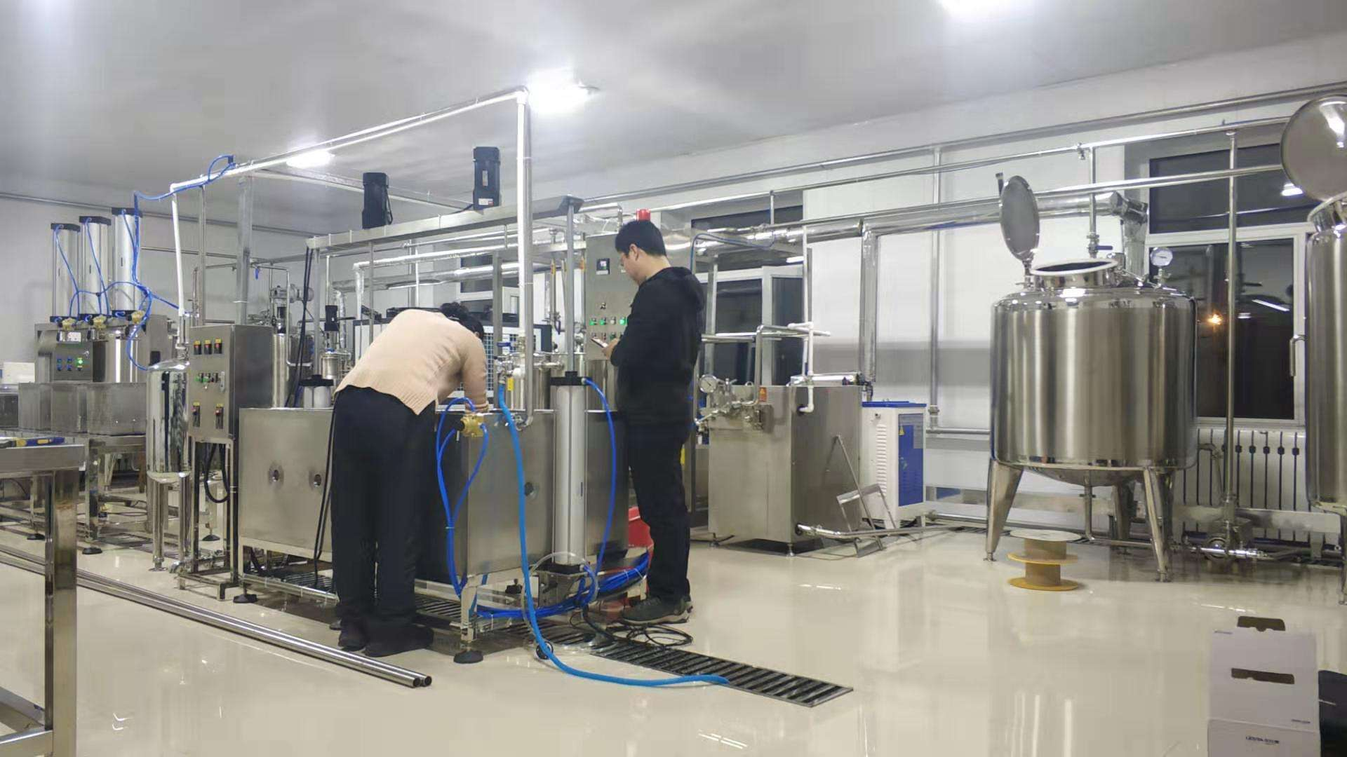 Macchina per la produzione del formaggio