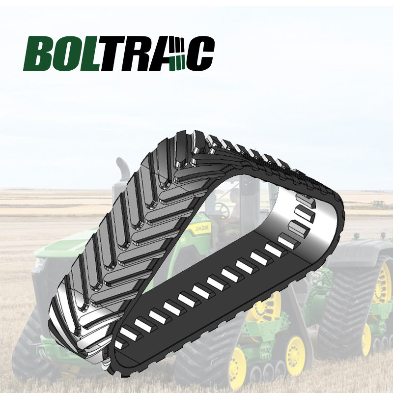 Tractor Rubber Track 78 Trilha de borracha para trator 78