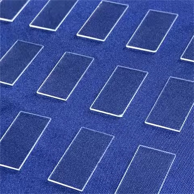 Custom Chemical Analysis Experiment Quartz Glass Plate Kundenspezifische Quarzglasplatte für chemische Analyseexperimente
