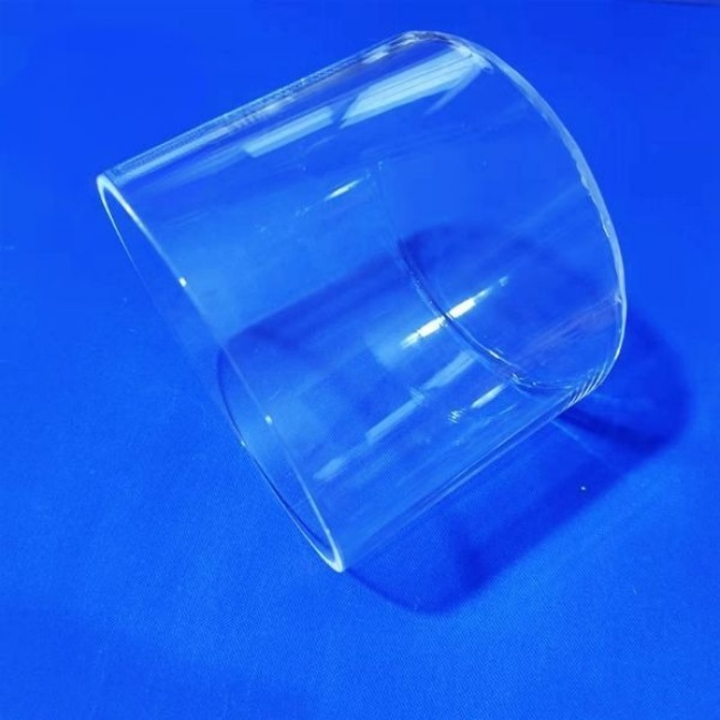 Cylindrical enclosed quartz tube seller Zylindrisch geschlossener Quarzrohrverkäufer