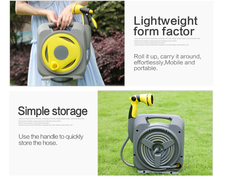 advantages of lawn hose reel & cart 草坪軟管捲盤和推車的優點