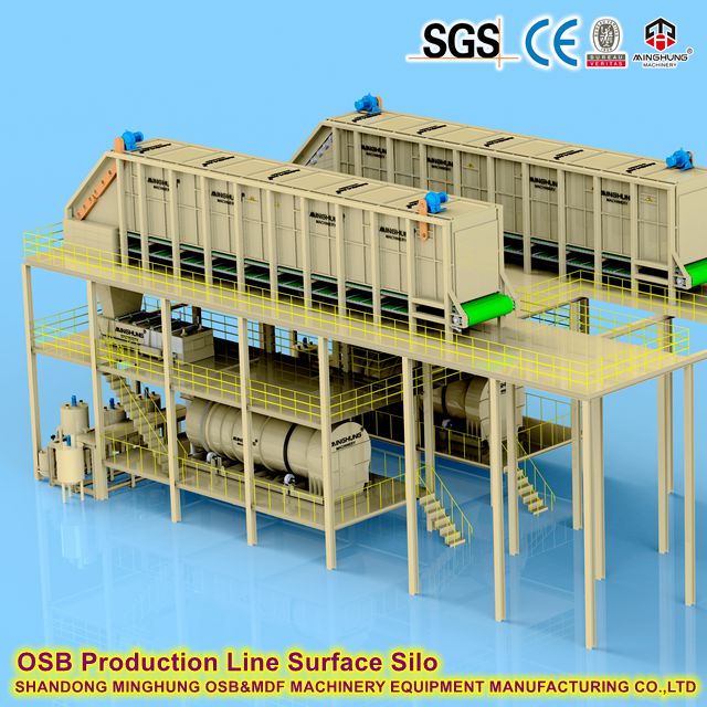 OSB Production Line Surface Silo OSB производствена линия Повърхностен силоз