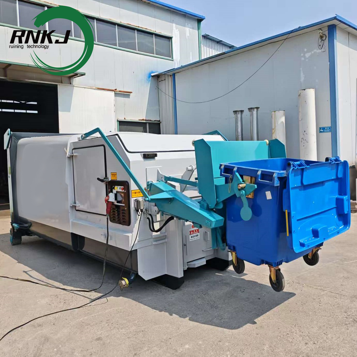 Bucket Garbage Compressor Compresor de basura de cubo