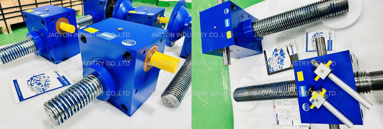 Cubic Machine Screw Jack (3) แม่แรงสกรูเครื่องจักรลูกบาศก์ (3)