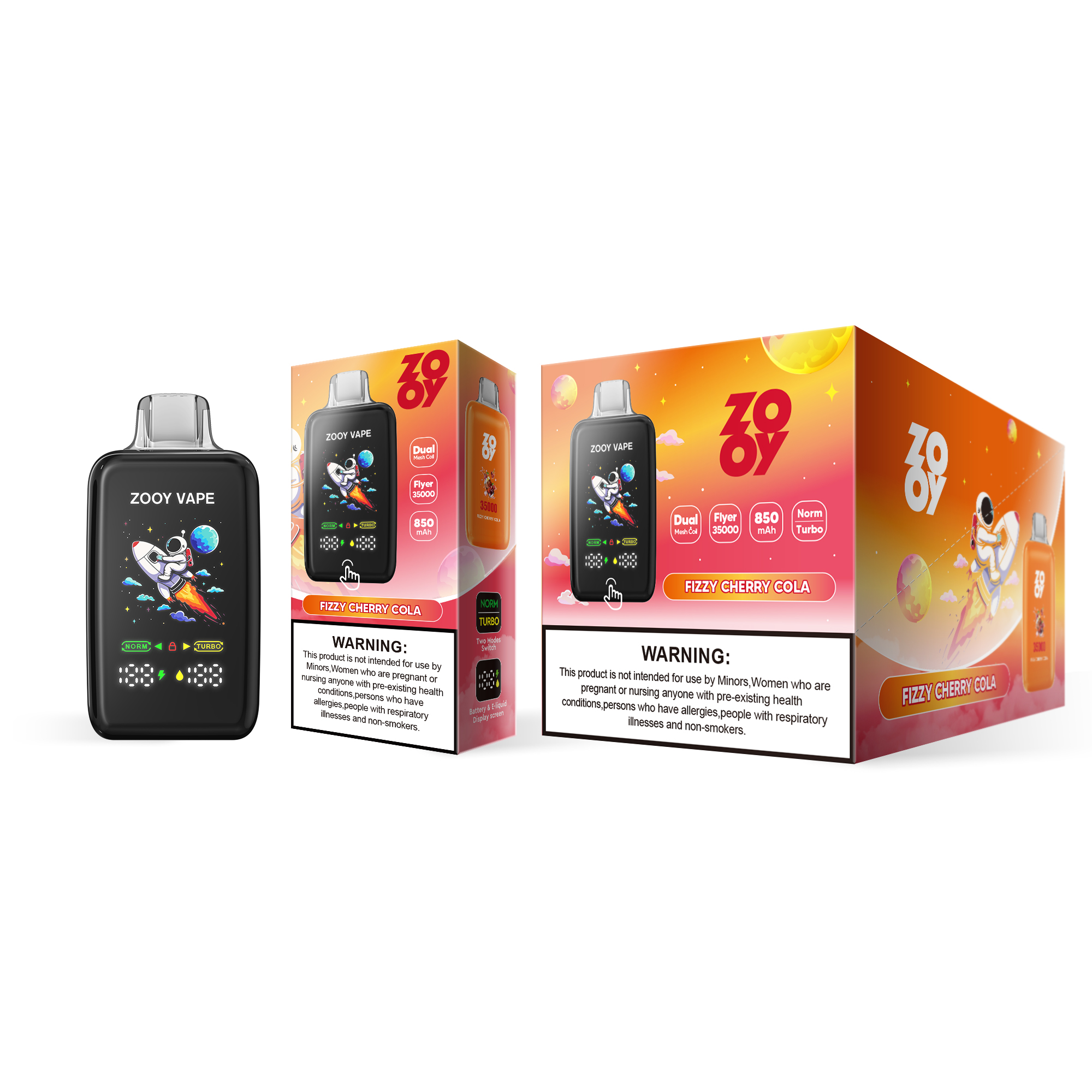 ZOOY VAPE FLYER 35000 ULOTKA ZOOY VAPE 35000