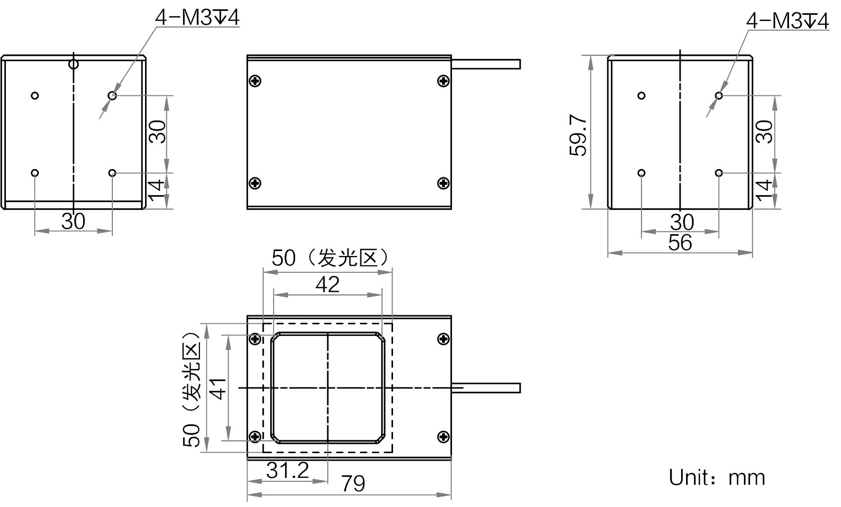 MV-LCDS-H-50-50-W MV-LCS-H-50-50-W