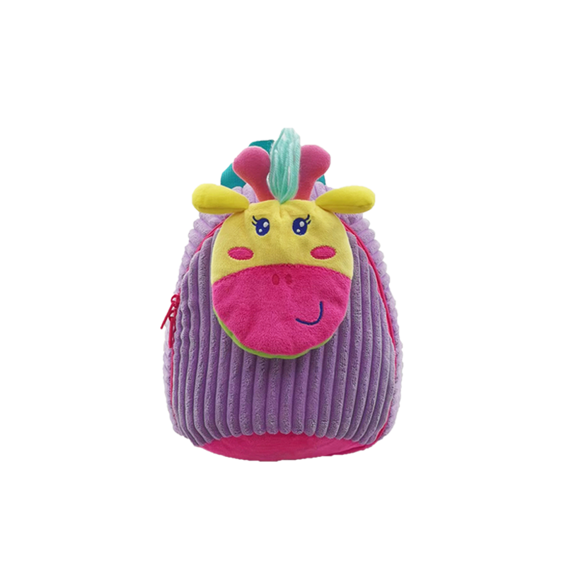 3D Embroidered Deer Kids Backpack Preschool Toddler Gift កាបូបស្ពាយក្រោយកុមារ 3D ប៉ាក់ Deer Kids