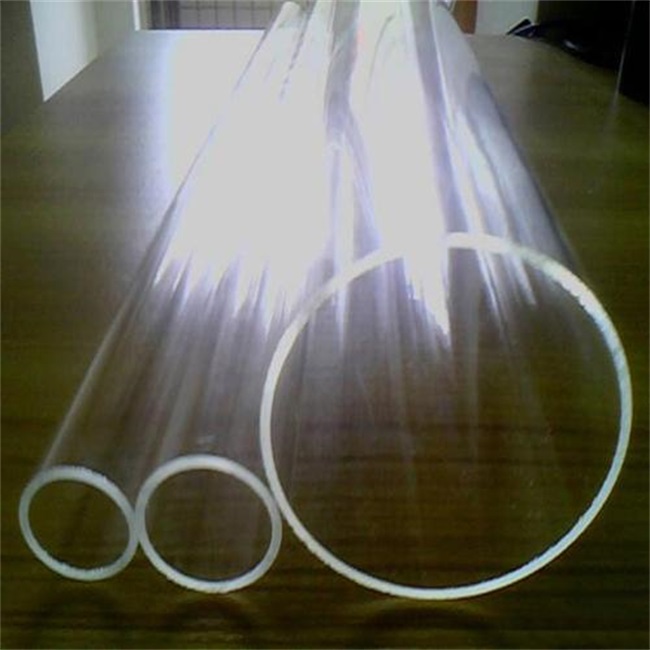 Clean room low particle quartz tubes Reinraum-Quarzrohre mit geringem Partikelgehalt