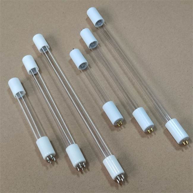 100-2500mm UV-filtering quartz glass tube Tubo in vetro al quarzo con filtro UV da 100-2500 mm