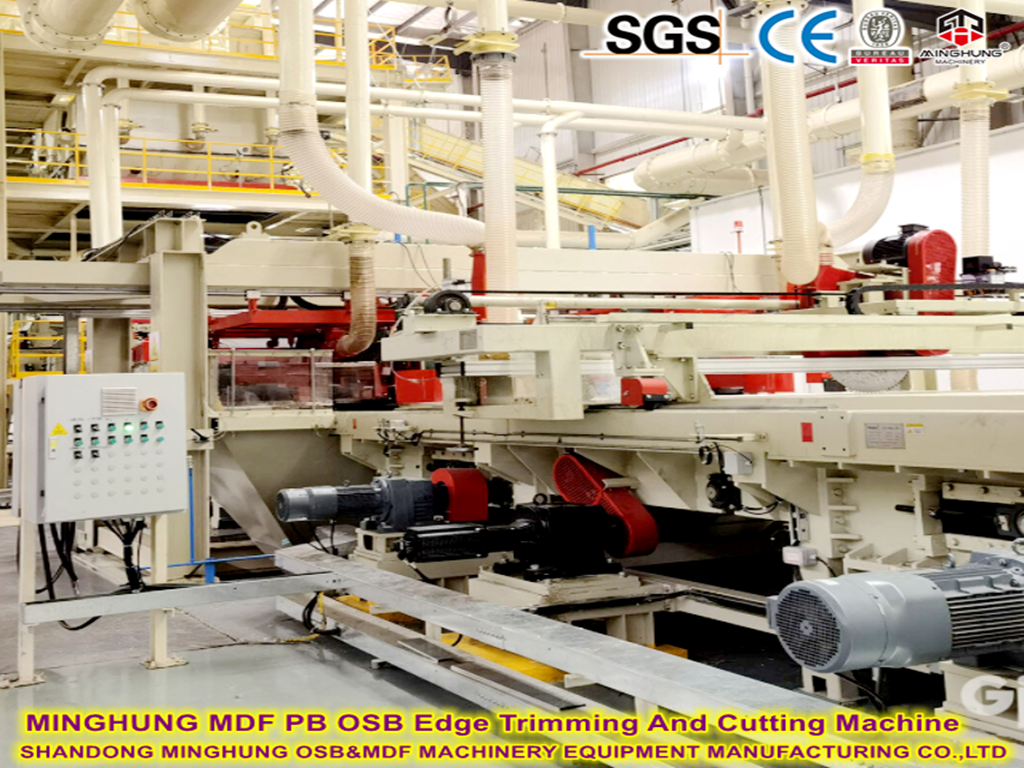 MDF PB OSB Edge Trimming And Cutting Machine Trim-sav og krydssav