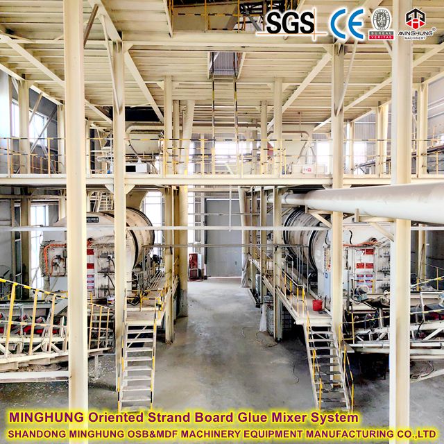 Oriented Strand Board Glue Mixer System Сістэма змяшальніка клею для арыентавана-стружкавых пліт