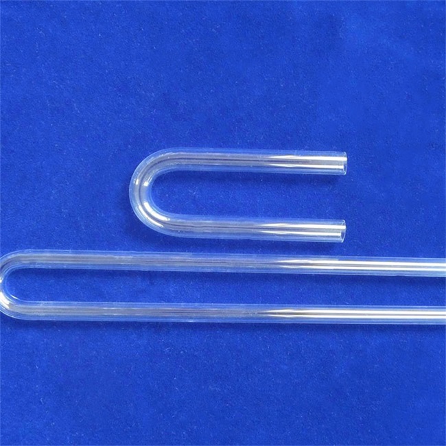 High precision fused silica glass tube Tubo in vetro di silice fusa ad alta precisione