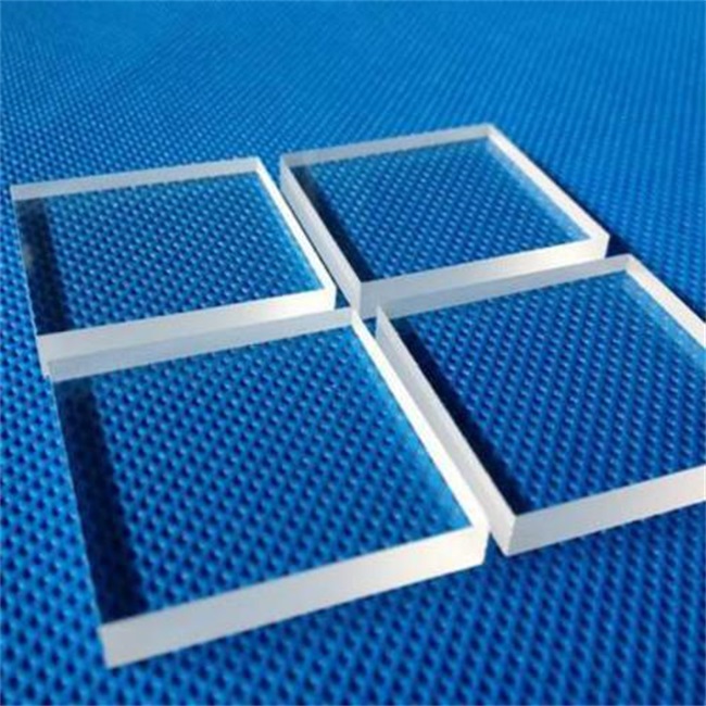 Large size fused silica glass plate Große Quarzglasplatte
