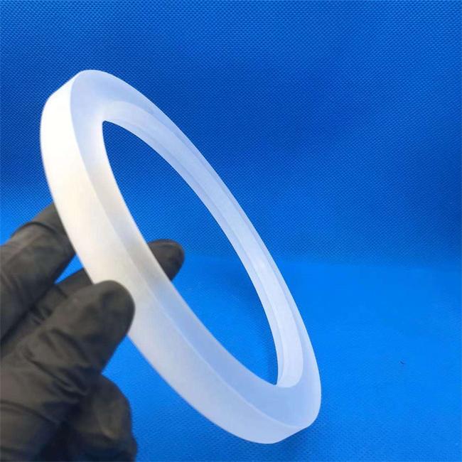 Frosted semi transparent quartz ring Wholesaler بلوري شبه شفافة خاتم الكوارتز تاجر الجملة