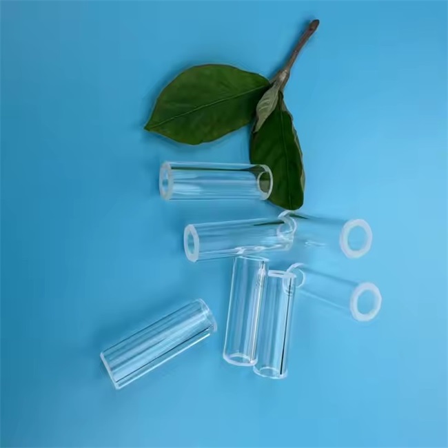 Outer diameter 10-500mm short thick quartz tube Außendurchmesser: 10–500 mm, kurzes, dickes Quarzrohr