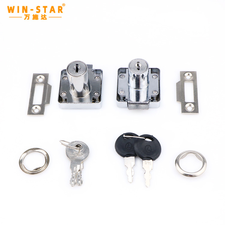 ZD-DL338-22-32 Drawer lock (6) ZD-DL338-22-32 Schubladenschloss (6)