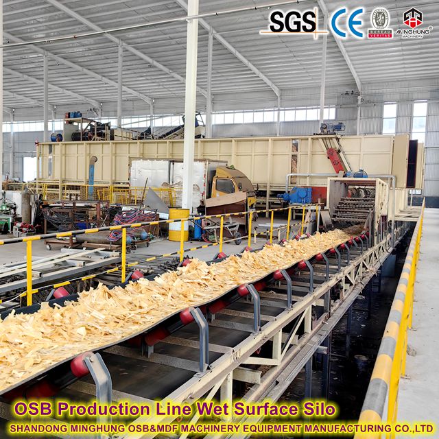 OSB Production Line Wet Surface Silo OSB производствена линия Силоз за мокра повърхност