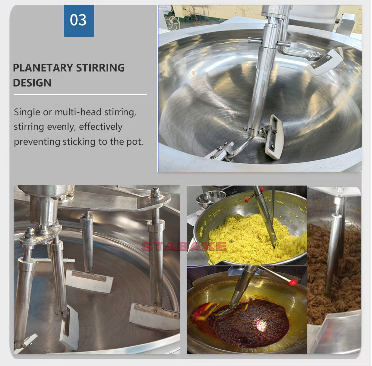 cooking pot with mixer cocinar olla con batidora