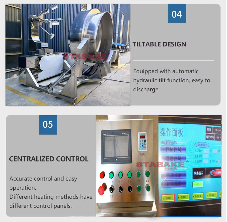 gas cooking mixer batidora de cocción de gas
