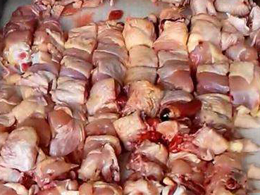 Куриный блок