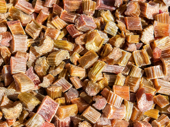 Обезвоженный ревень