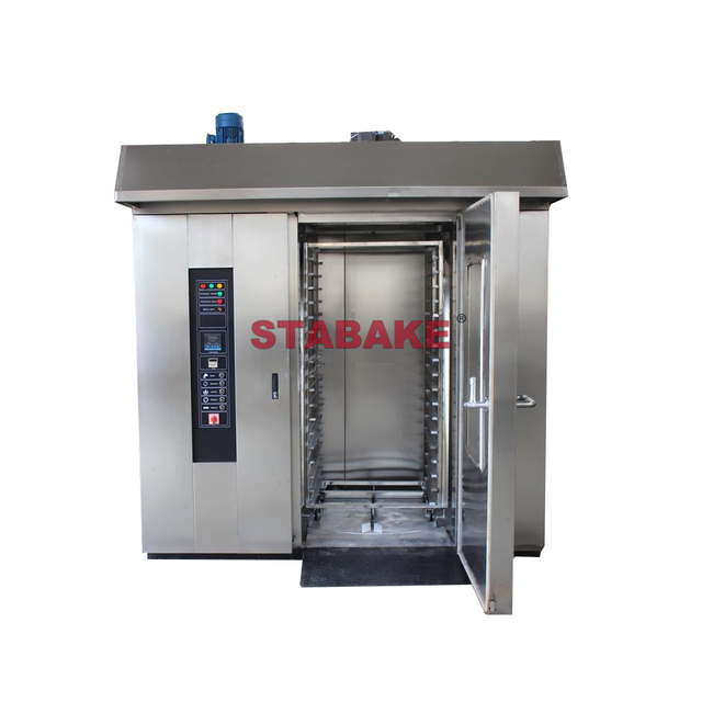 Хлебопекарная машина с вращающейся стойкой для выпечки хлеба, печенья, сладкого печенья, 16/32/64 лотков