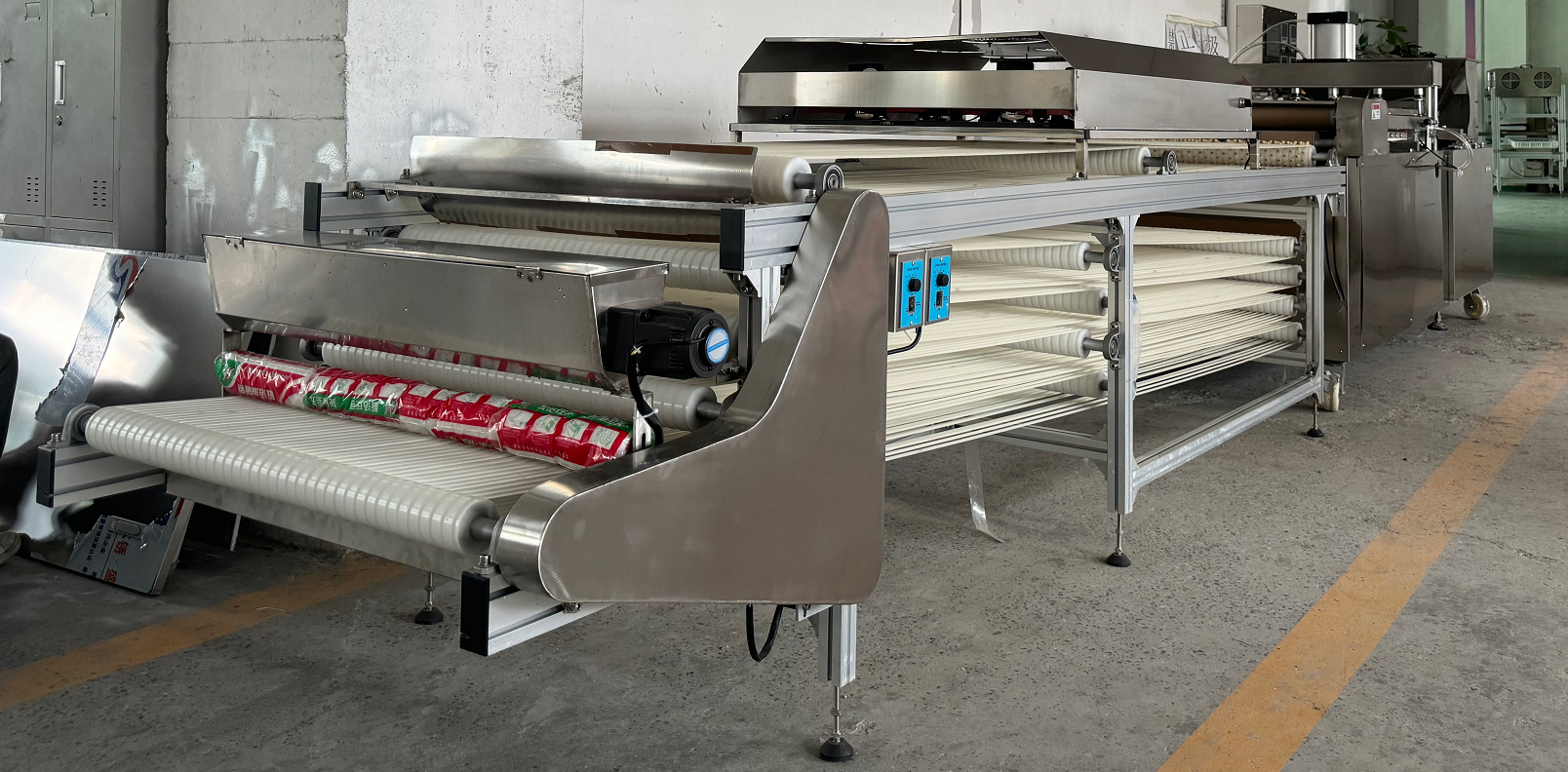 automatic tortilla making machine máquina automática para hacer tortillas