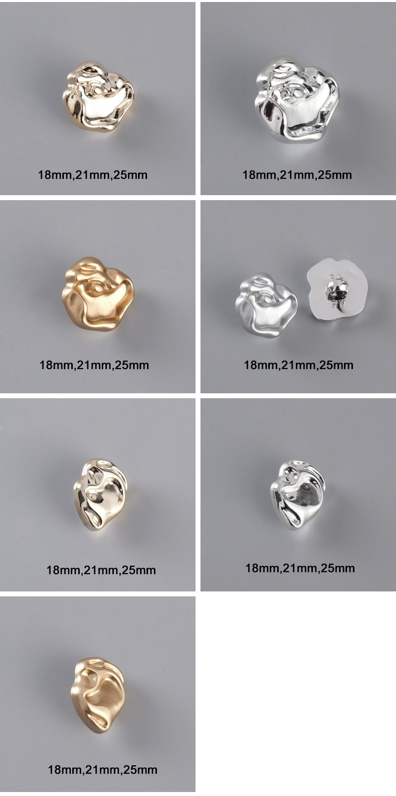 ABS shank button Кнопка хвостовика ABS