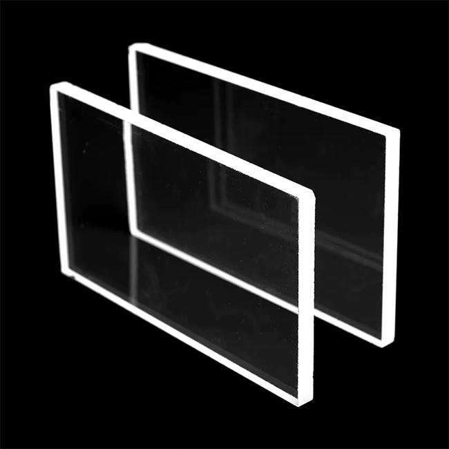 Corrosion resistant transparent quartz sight glass observation window Ventana de observación de mirilla de cuarzo transparente resistente a la corrosión