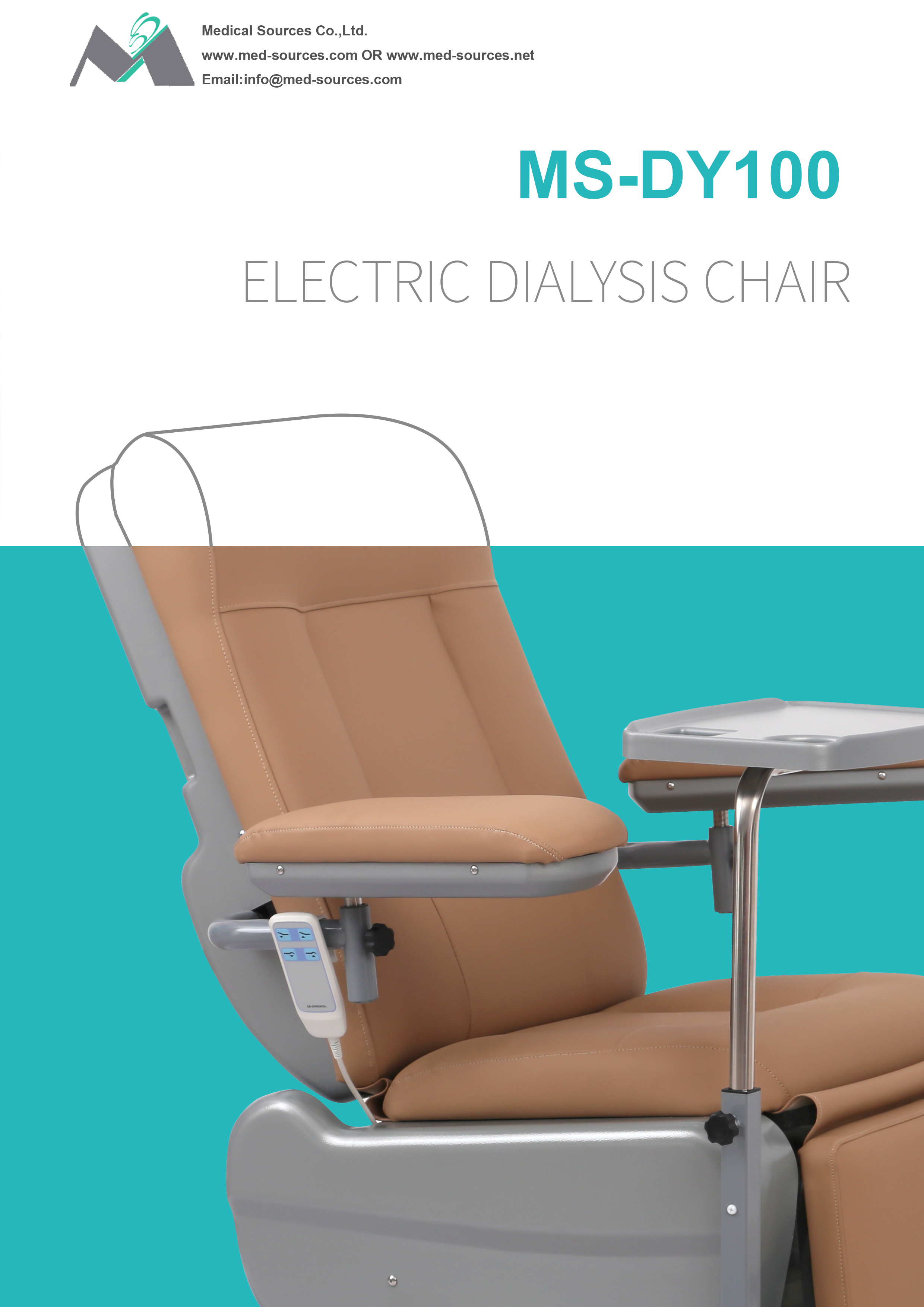 MS-DY100 Electric Dialysis Chair-1