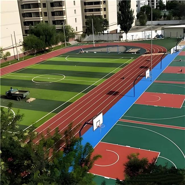 Tennis court flooring materials Materialien für Tennisplatzböden