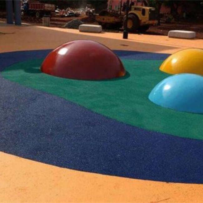 EPDM dark brown rubber granules Granuli di gomma EPDM marrone scuro